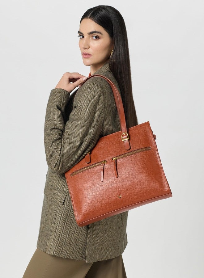 Hidesign Women Tote (Tan) - Image 3